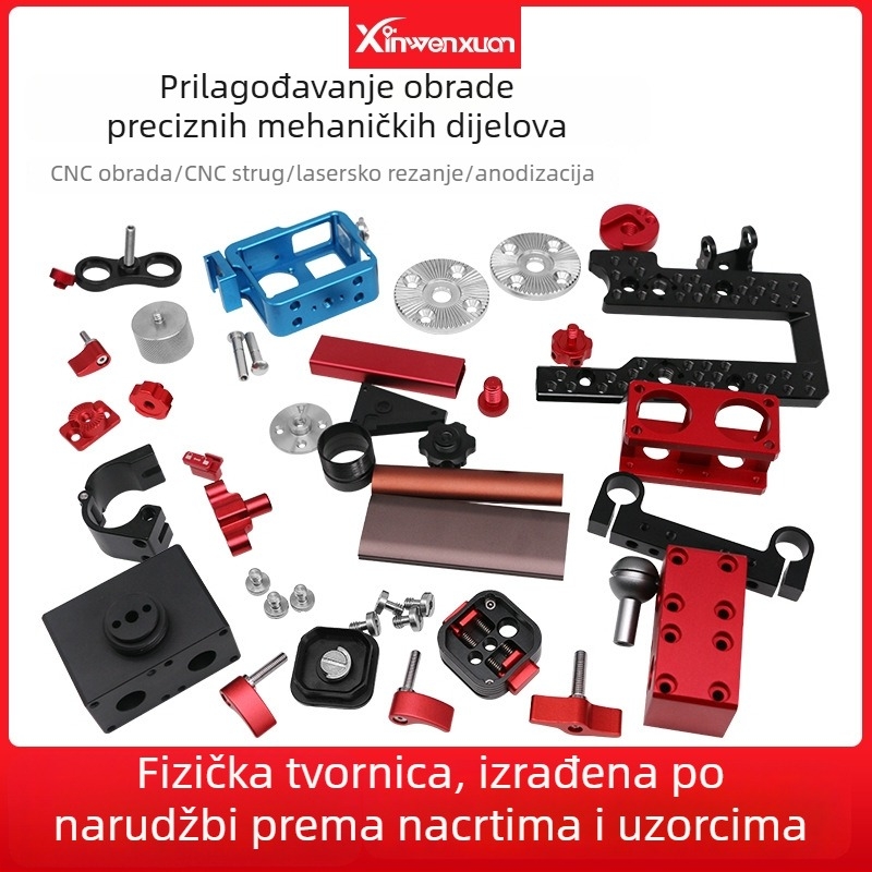 Xinwenxuan fotografijski set: CNC obrađeni dijelovi po narudžbi za pan-tilt stabilizator