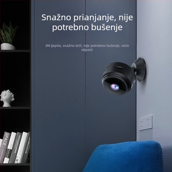 A9 Kućna pametna kamera za nadzor, vanjska HD Wi-Fi kamera s noćnim vidom, kompaktna mini