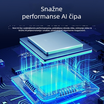 A9 Kućna pametna kamera za nadzor, vanjska HD Wi-Fi kamera s noćnim vidom, kompaktna mini
