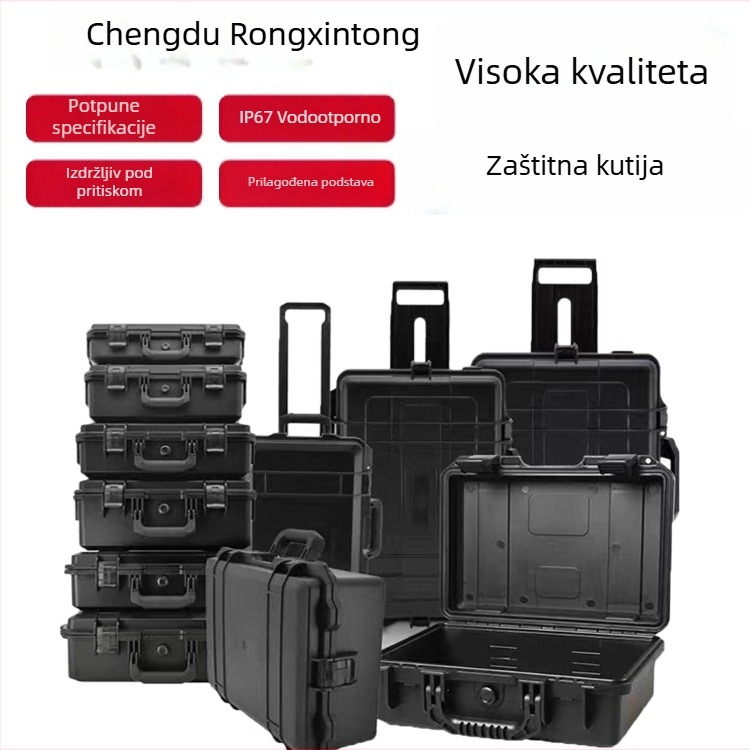 Vodootporna kutija za instrumente i opremu, ABS plastična kutija za alate
