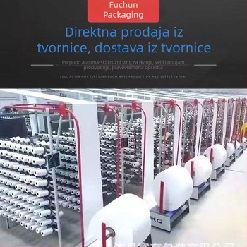 Plastična tkana vrećica s uzorkom zmijske kože za pakiranje i skladištenje