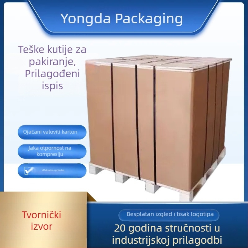 Prilagođene kutije za pakiranje praška baterije za mehaničku opremu, teška čvrsta ambalaža, otporna na pritisak i pad