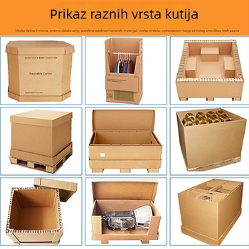 UN kutija za opasne tvari, pet i sedam slojeva za zračni prijevoz, s tiskanim logotipom