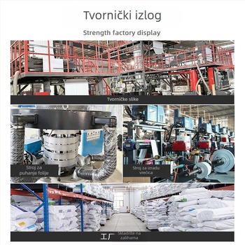 Ekspres vrećica sa samouzaviranjem, kremasto žuta, od novog materijala, debela i vodootporna za e-trgovinu