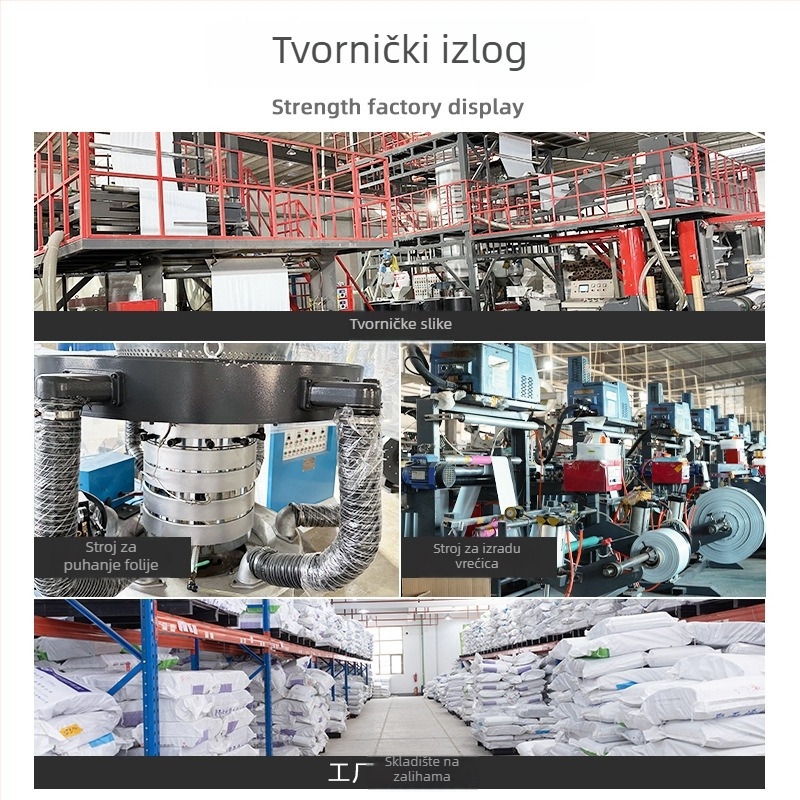 Ekspres vrećica sa samouzaviranjem, kremasto žuta, od novog materijala, debela i vodootporna za e-trgovinu