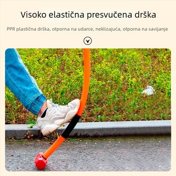 Teški veliki osmerokutni čekić s drškom od vlaknastog plastičnog materijala, otporan na udarce, za građevinske radove i auto servis