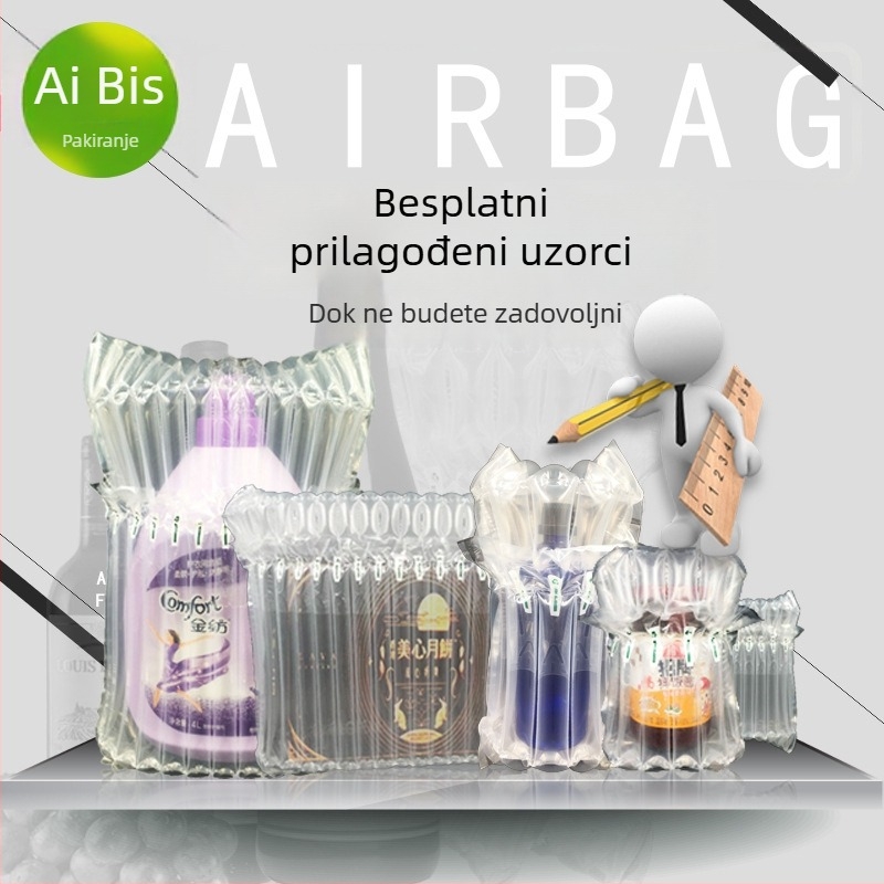 Prilagodljiva vrećica s zračnim stupcima za ublažavanje udaraca, za ekspresnu dostavu i logistiku e-trgovine, ambalaža mliječnog praha