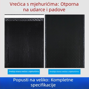 Prilagođena mjehurična vrećica s otisnutim logom, debelo vodootporno pakiranje