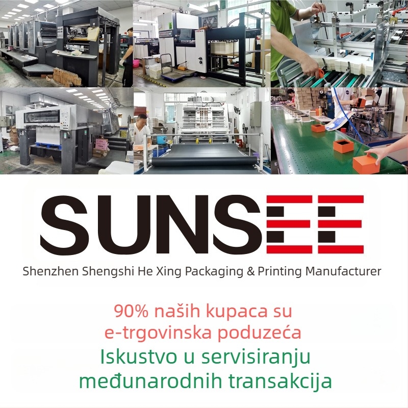 Prilagođena kutija za pakiranje od bijelog kartona, kutija u stilu aviona za digitalne proizvode — 250 gsm, reljef, UV tisak, graviranje, srebrno otiskivanje