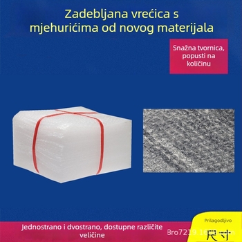 60 cm debela prozirna vreća s mjehurićima za pakiranje i logistiku