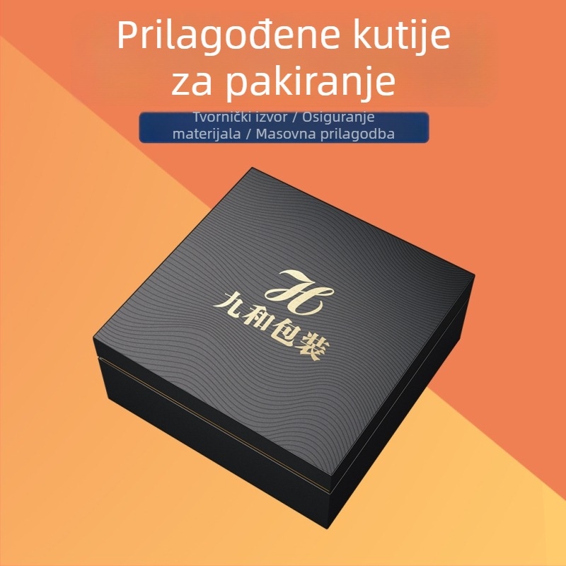 Prilagođene kutije za poklon s poklopcem i dnom, kutije za pakiranje, kutije za nakit, suvenir kutije, kutije za novogodišnje poklone, prazne kutije