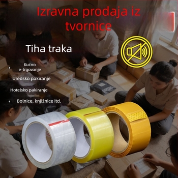 Tiha prozirna uredska traka za pakiranje