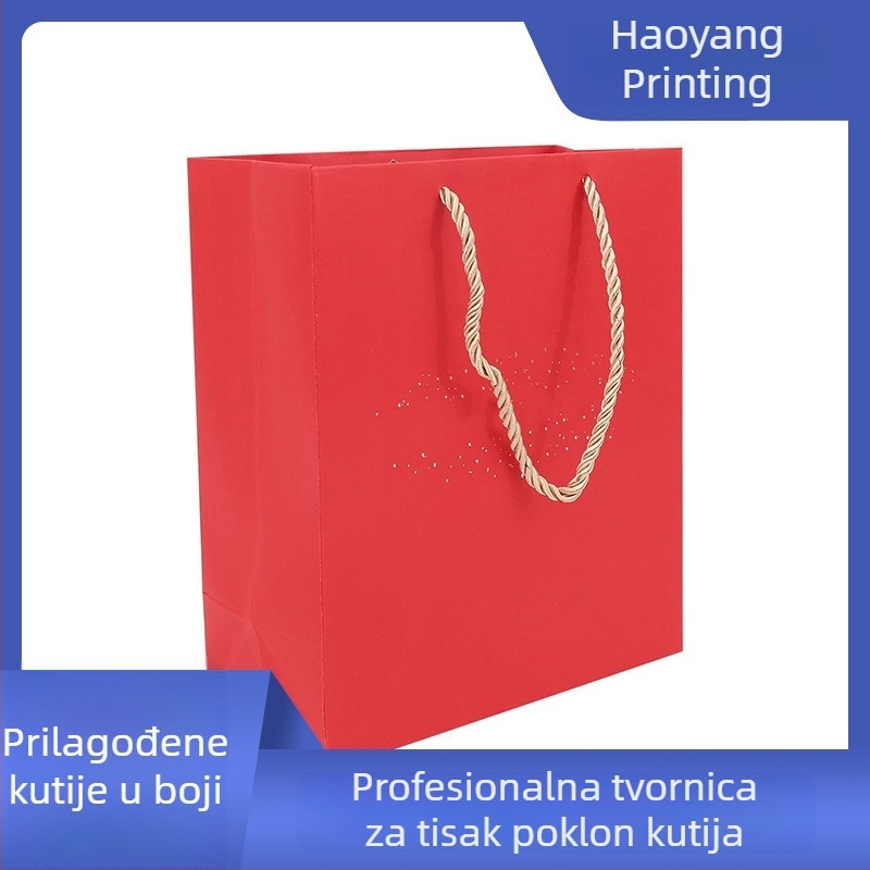 Kutija za parfem od bijelog kartona sa srednjim šavom i dvostrukim otvaranjem, FSC karton za ruž, poklon kutija