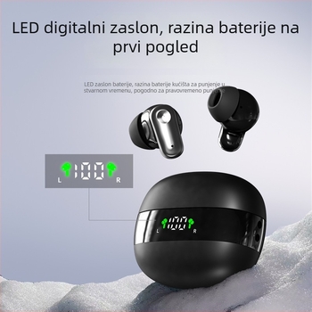 In-Ear Bluetooth slušalice, 26 novih modela, duga trajnost baterije, velik kapacitet, redukcija buke, kompaktne Mini550 bežične slušalice, prilagodljive