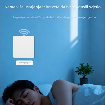433 MHz bežični modul za daljinsko upravljanje, instalacija bez žica, jednim gumbom upravljanje kućnom rasvjetom 220 V