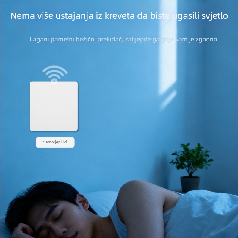 433 MHz bežični modul za daljinsko upravljanje, instalacija bez žica, jednim gumbom upravljanje kućnom rasvjetom 220 V