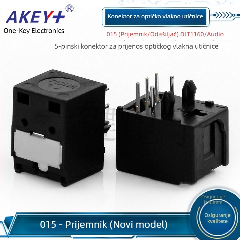 015 DLT1160 Audio optički vlakno prijemnik – terminalna utičnica i konektor