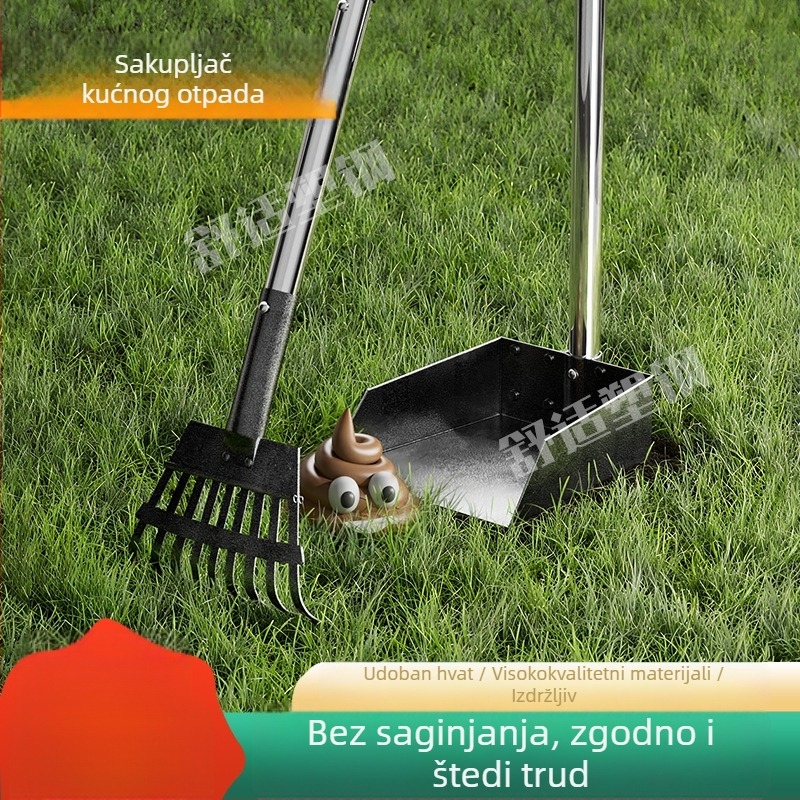 Prijenosni set od nehrđajućeg čelika za čišćenje izmeta kućnih ljubimaca