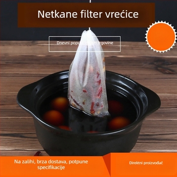 Jednokratne vrećice od netkanog materijala za čaj, juhe, filtre za začine i biljne dekocije