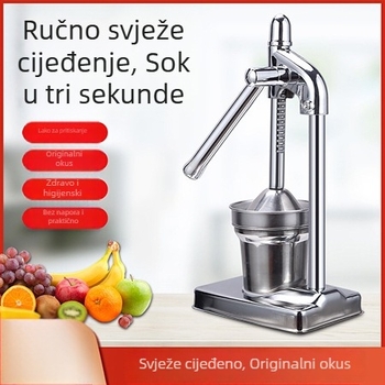 Prilagodljivi višefunkcionalni ručni sokovnik za citrus, nar i voće i povrće