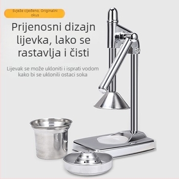 Prilagodljivi višefunkcionalni ručni sokovnik za citrus, nar i voće i povrće