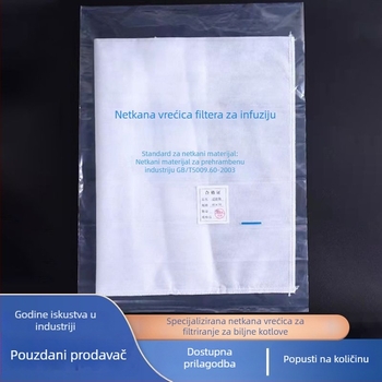Torba za dekokcije tradicionalne kineske medicine, 40×50 cm, netkana filtracijska vrećica, jednokratna, za biljne dekocije