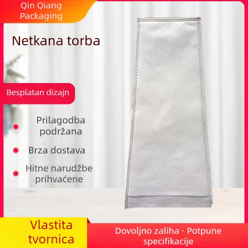 Netkana vrećica za prašinu za cipele i ambalažu elektronike, ploski otvor za skladištenje