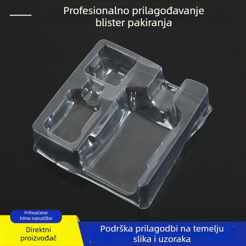 PVC blister kutija i pločica za pakiranje, prozirna blister kutija, prilagodljivo