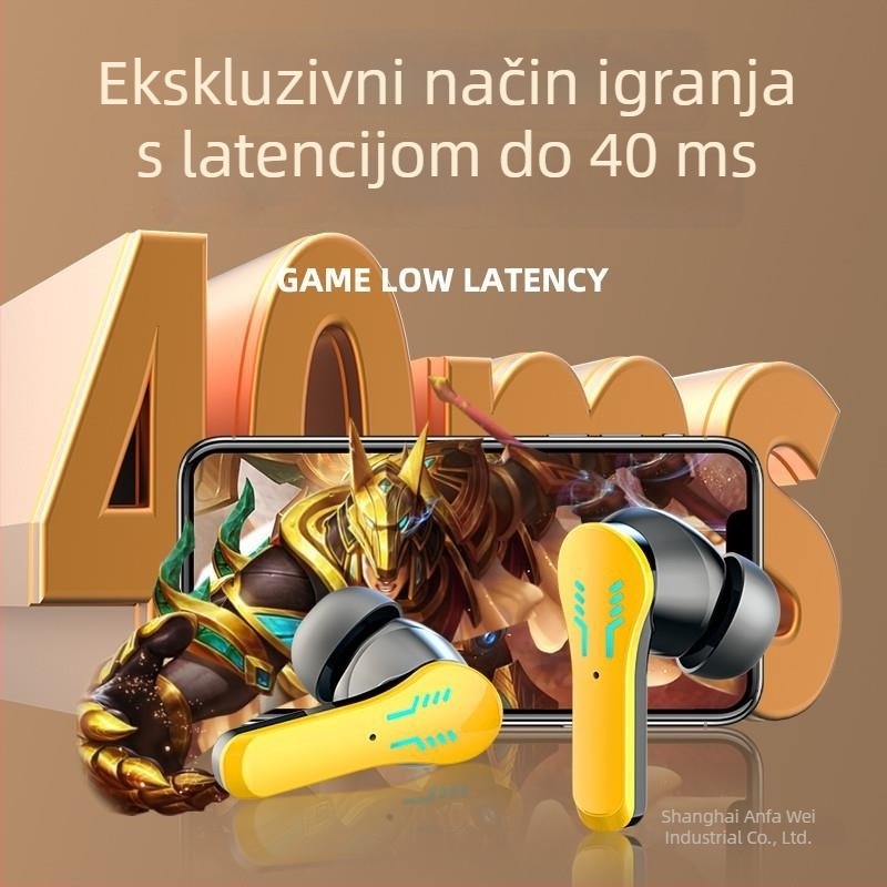 Bumblebee Bežične gaming slušalice Bluetooth s niskom latencijom, in-ear, model 2026