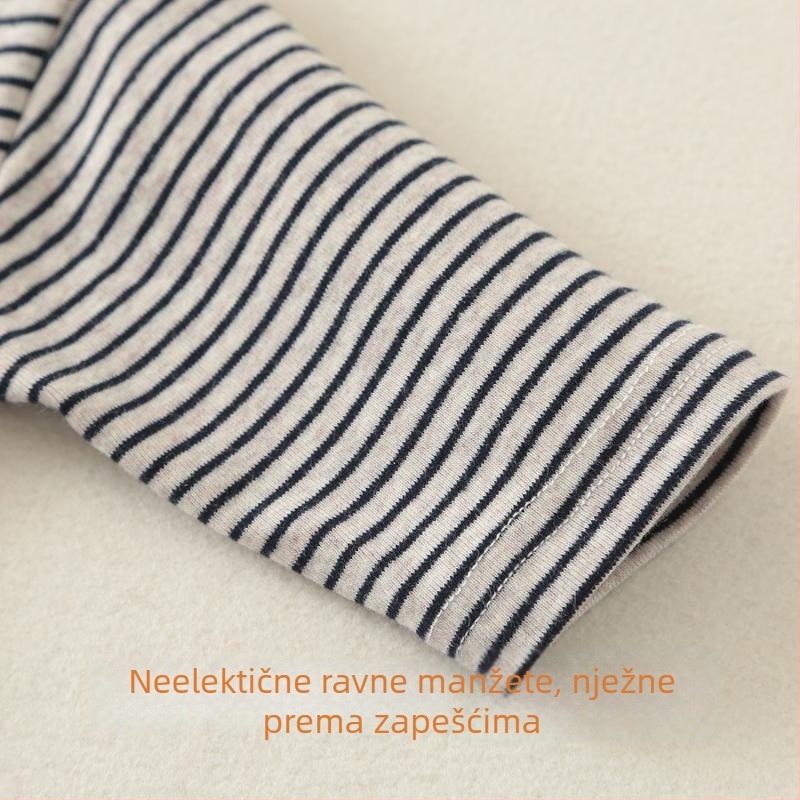 Pamukasti kombinezon s trakama, korejskog stila, dugi rukavi, za proljeće i jesen, za dječake 1–3 godine