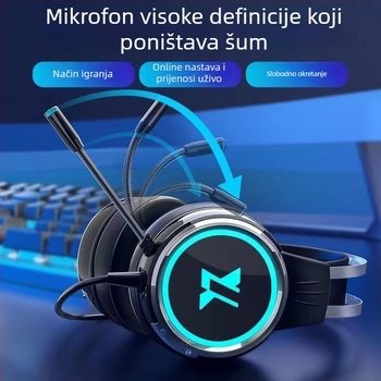 X8 žični gaming headset za PC i prijenosna računala s 3,5 mm priključkom