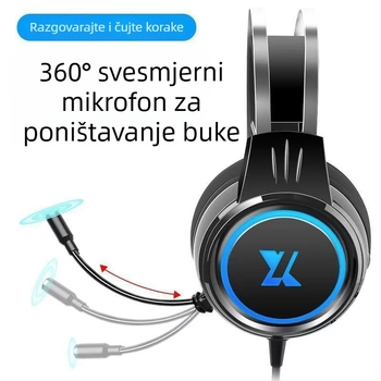 X8 žični gaming headset za PC i prijenosna računala s 3,5 mm priključkom