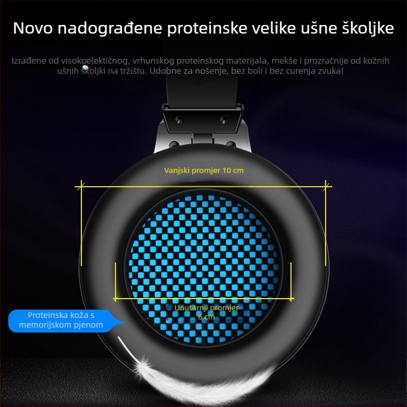 X8 žični gaming headset za PC i prijenosna računala s 3,5 mm priključkom