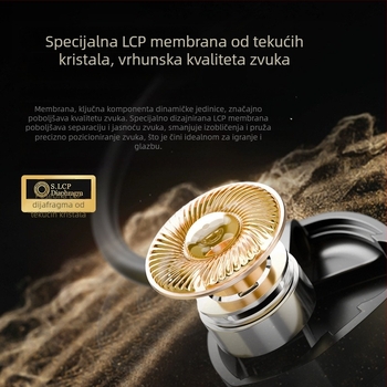 ZG1 Žične in-ear esports slušalice s mikrofonom, za mobitel i PC, Hi-Fi zvuk