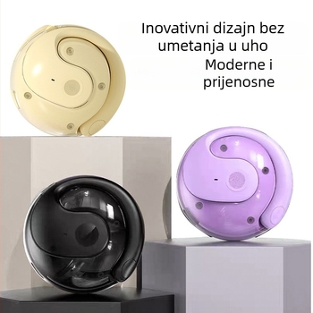 Nove Bluetooth slušalice s kostnom provodljivošću i AI prijevodom, sportskog otvorenog dizajna, s dugim trajanjem baterije