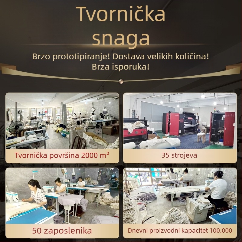Platnena torba za rame s prilagođenim logotipom