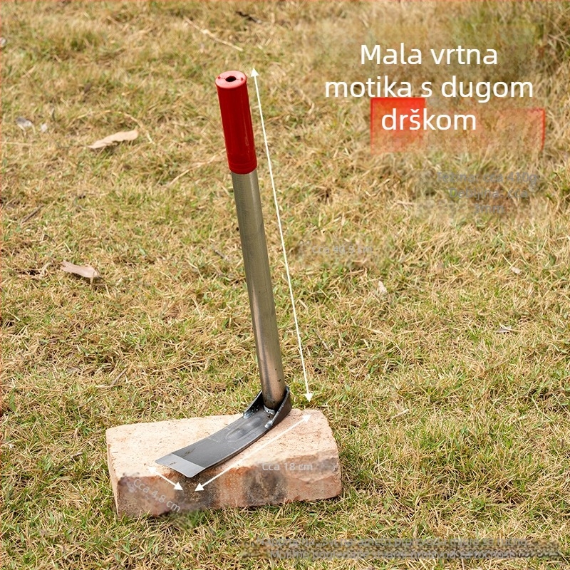 Motika od čelika – višenamjenska motika za plijevanje i kopanje cvijeća i povrća