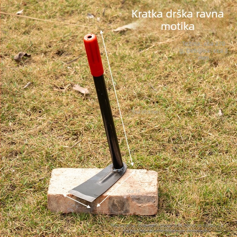 Motika od čelika – višenamjenska motika za plijevanje i kopanje cvijeća i povrća