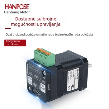 42V integrirani DC servo motor niskog napona, 30W/55W/80W/110W, do 4000 rpm, tih rad