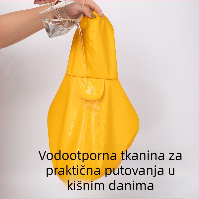 Vodootporni kaput s kompletnom zaštitom za manje i srednje pse, Teddy stil, pogodan za corgi i šnauzera