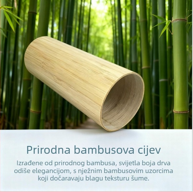 Bambusni zvončići za vjetar – ručno izrađeni privjesak, etno stil