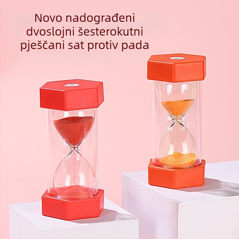 Prilagođena otporna na pad pješčana satnica za djecu, vrhunski mjerač vremena