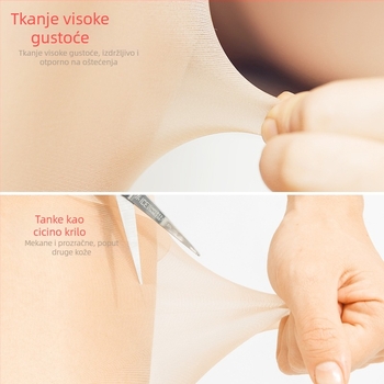 Ženske 0D ultra-tanke čarape za proljeće i ljeto, boja kože, anti-snag, nevidljive pantyhose