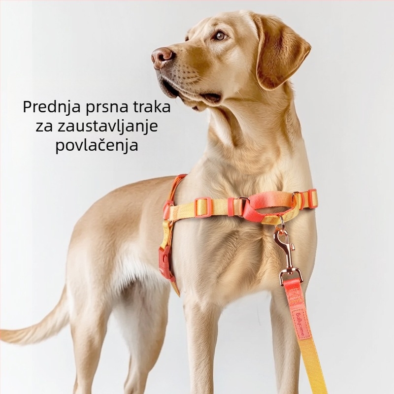 Mekana i izdržljiva harness za pse s vodilicom za šetnje i obuku
