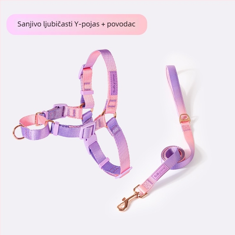 Mekana i izdržljiva harness za pse s vodilicom za šetnje i obuku