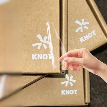 Prilagođene naljepnice za prijenos na kartonske kutije, kristalne oznake za pakiranje, dizajn logotipa, odljepljivi naljepnice s tekstom, prozirne naljepnice