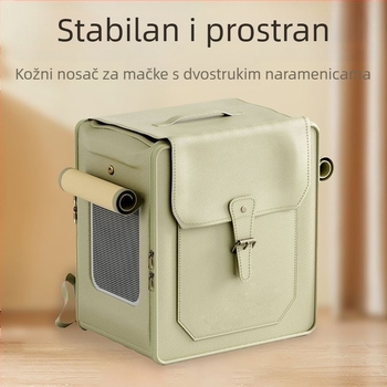 Novi kolica za mačke i pse: prijenosna, s velikim kapacitetom, sklopiva i prozračna torba za kućne ljubimce