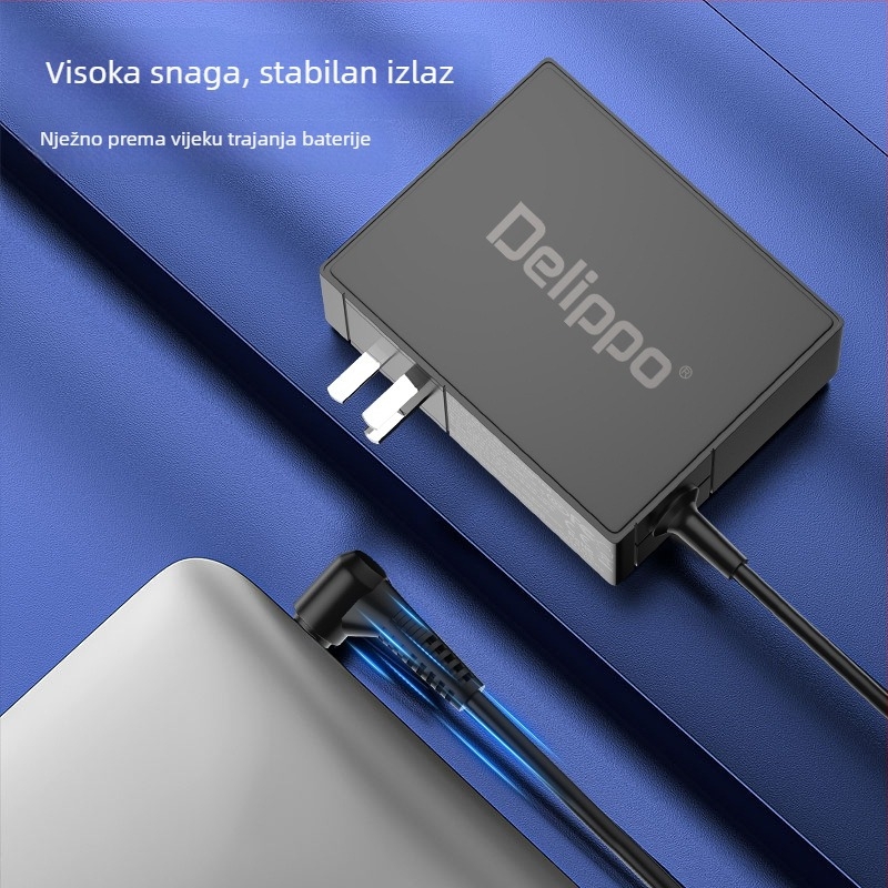 Delippo Prijenosni adapter za napajanje automobila 12V 15A 10A 8A Univerzalni auto pretvarač