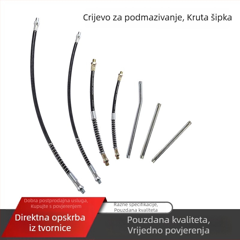 Cijev za pištolj za mazivo, dodaci za mlaznicu, produžni cjevovod mlaznice, duga mlaznica