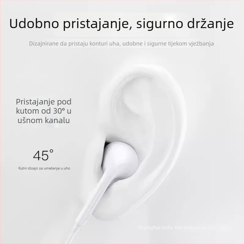 Žične originalne visokokvalitetne in-ear slušalice kompatibilne s Huawei Pura70/70 Ultra/70 Pro+